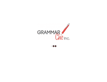 Tablet Screenshot of grammarchic.net